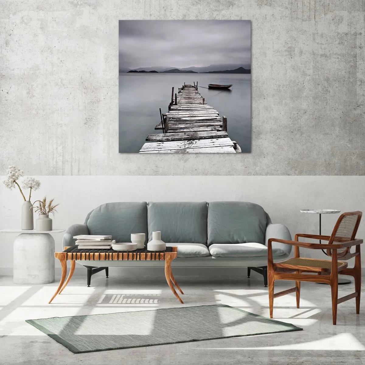 Obraz na skle - Zajtra môžeš vyraziť - 70x70 cm