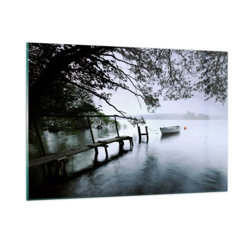 Obraz na skle - Už odpočívaš - 120x80 cm