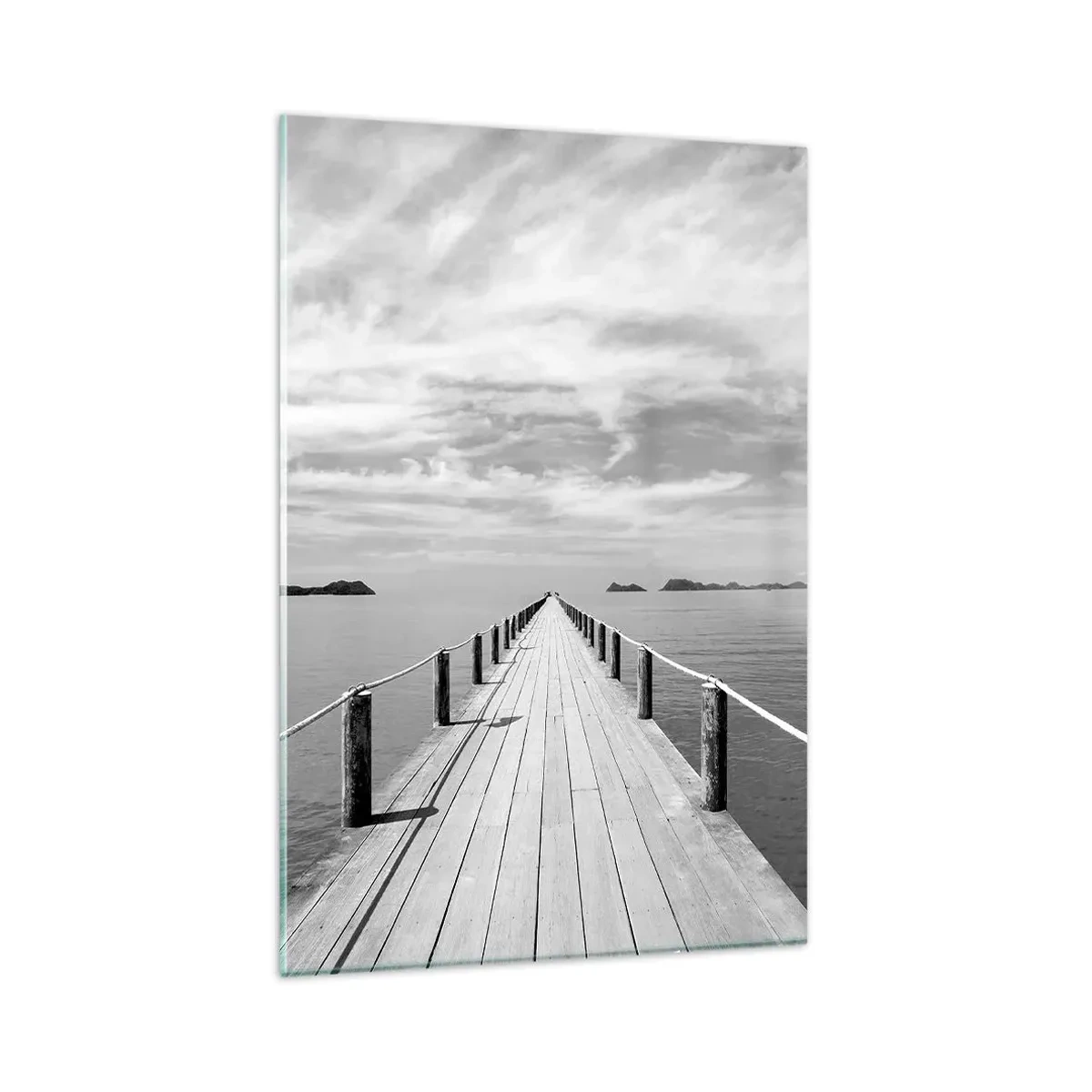 Obraz na skle - Čo tak cesta… - 80x120 cm