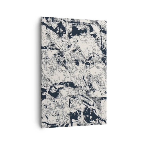 Obraz na plátne - Prelínanie protikladov - 80x120 cm