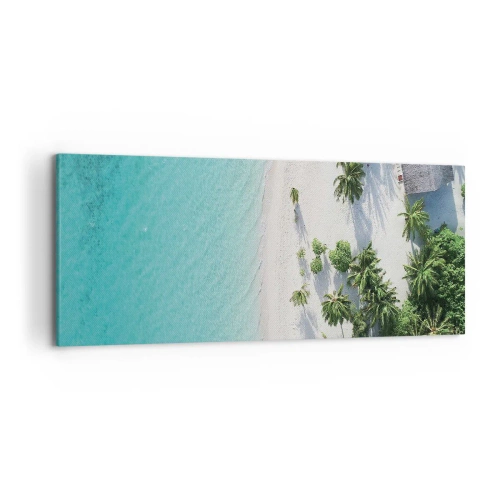 Obraz na plátne - Dovolenka v raji - 120x50 cm