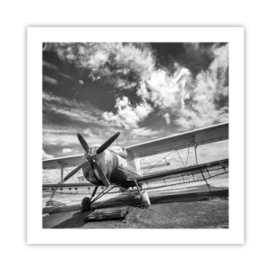 Plagát - Nemôžem sa toho dočkať! - 50x50 cm