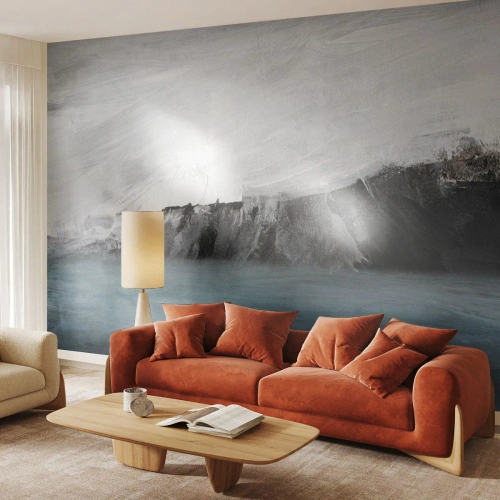 Fototapeta Premium Sand - Voda – zem: stret živlov - pobrežie, Krajina, More - 350x256 cm