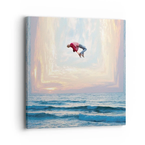 Obraz na plátne - Do inej dimenzie - 40x40 cm