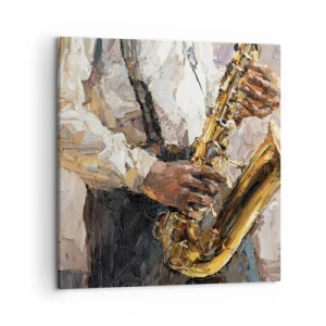 Obraz na plátne - Čas na sólovú hru - 50x50 cm