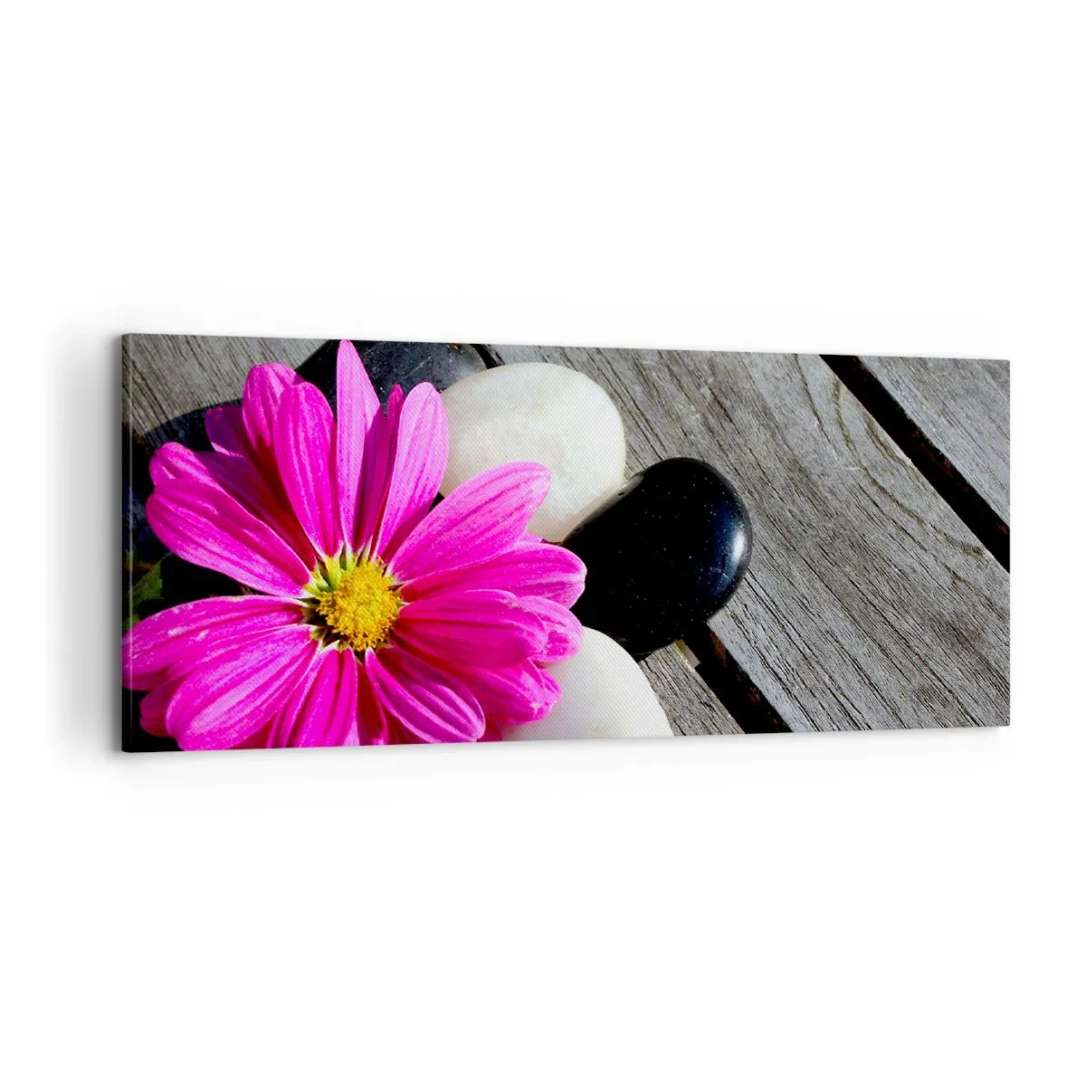 Obraz na plátne - Odpočinok na móle - 100x40 cm