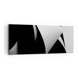 Obraz na plátne - Svetlo z hlbín tieňa - 100x40 cm