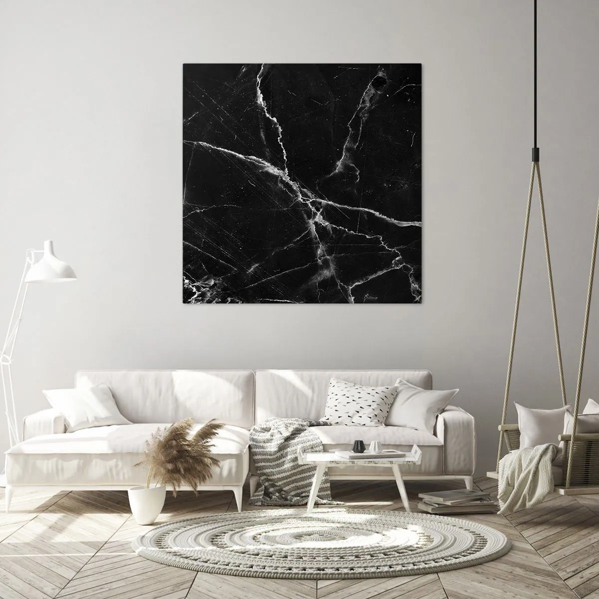 Obraz na plátne - Tajomný život kameňa - 60x60 cm