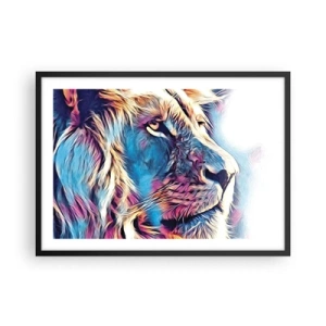 Plagát v čiernom ráme - Múdrosť prírody - 70x50 cm