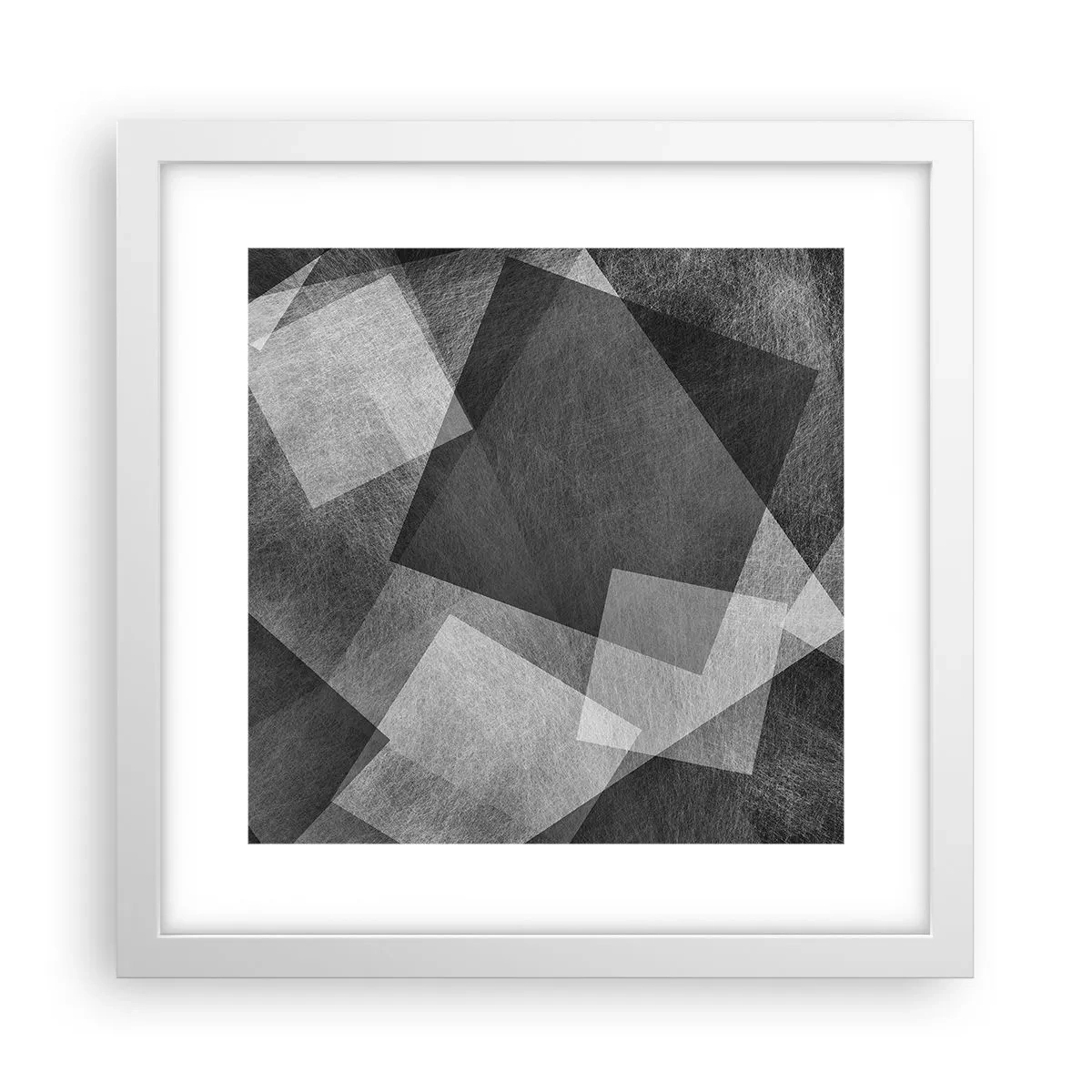 Plagát v bielom ráme - Odveký symbol trvalosti a poriadku - 30x30 cm