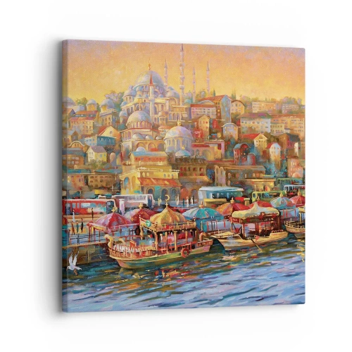 Obraz na plátne - Istanbulský príbeh - 30x30 cm