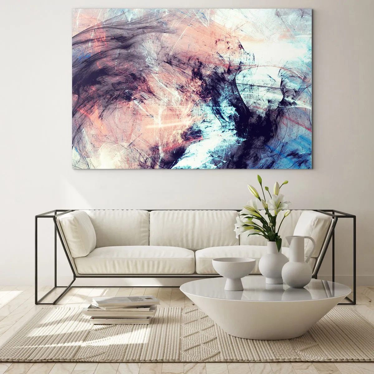 Obraz na skle - Vnímaj vietor - 100x70 cm