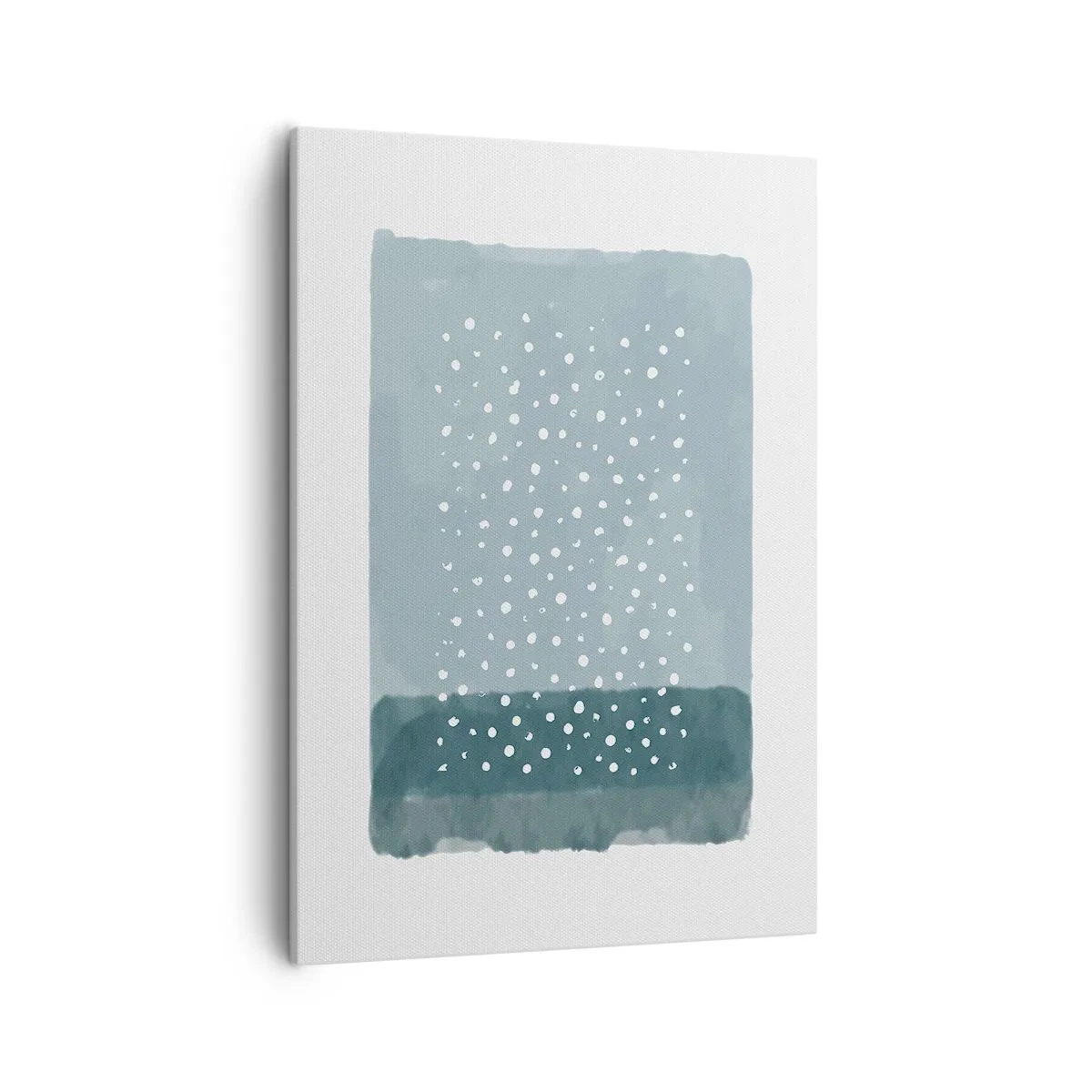 Obraz na plátne - Pestované na modrej - 50x70 cm