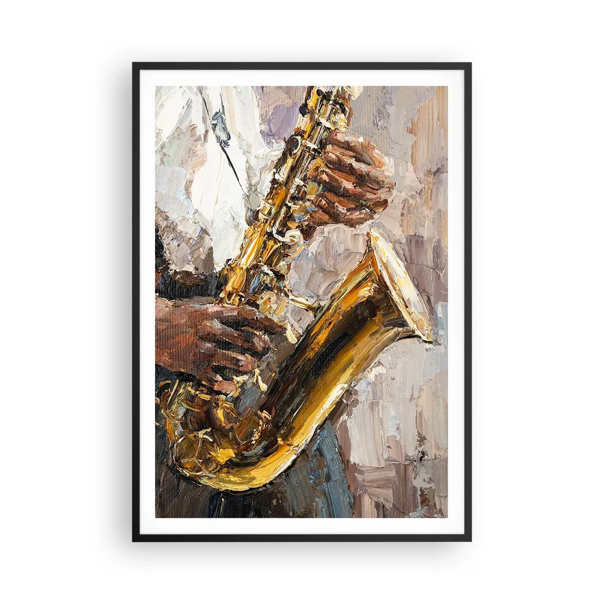 Plagát v čiernom ráme - Čas na sólovú hru - 70x100 cm