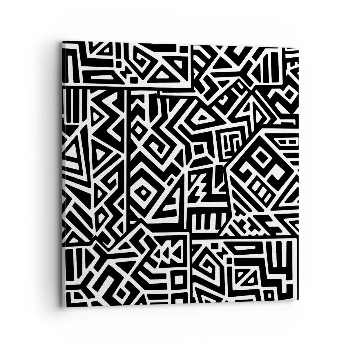 Obraz na plátne - Predkolumbovská kompozícia - 70x70 cm