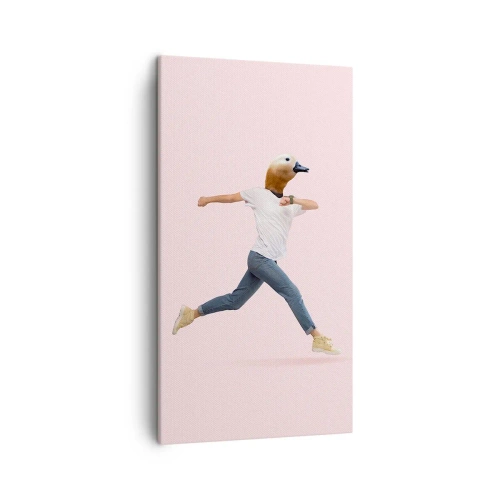 Obraz na plátne - Štipka absurdity - 45x80 cm