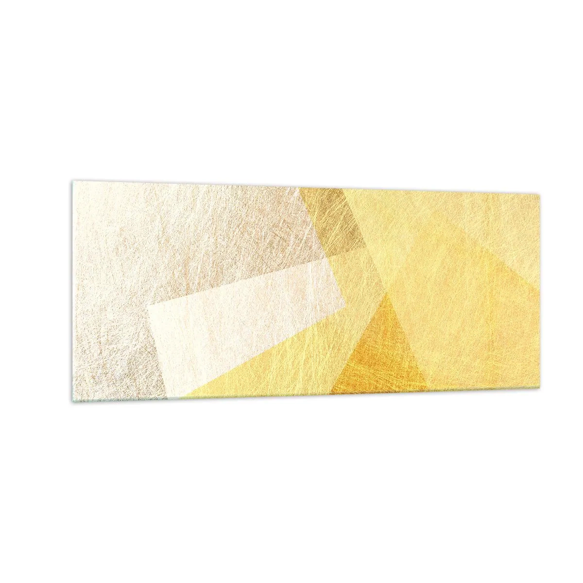 Obraz na skle - Počasie geometrie - 100x40 cm
