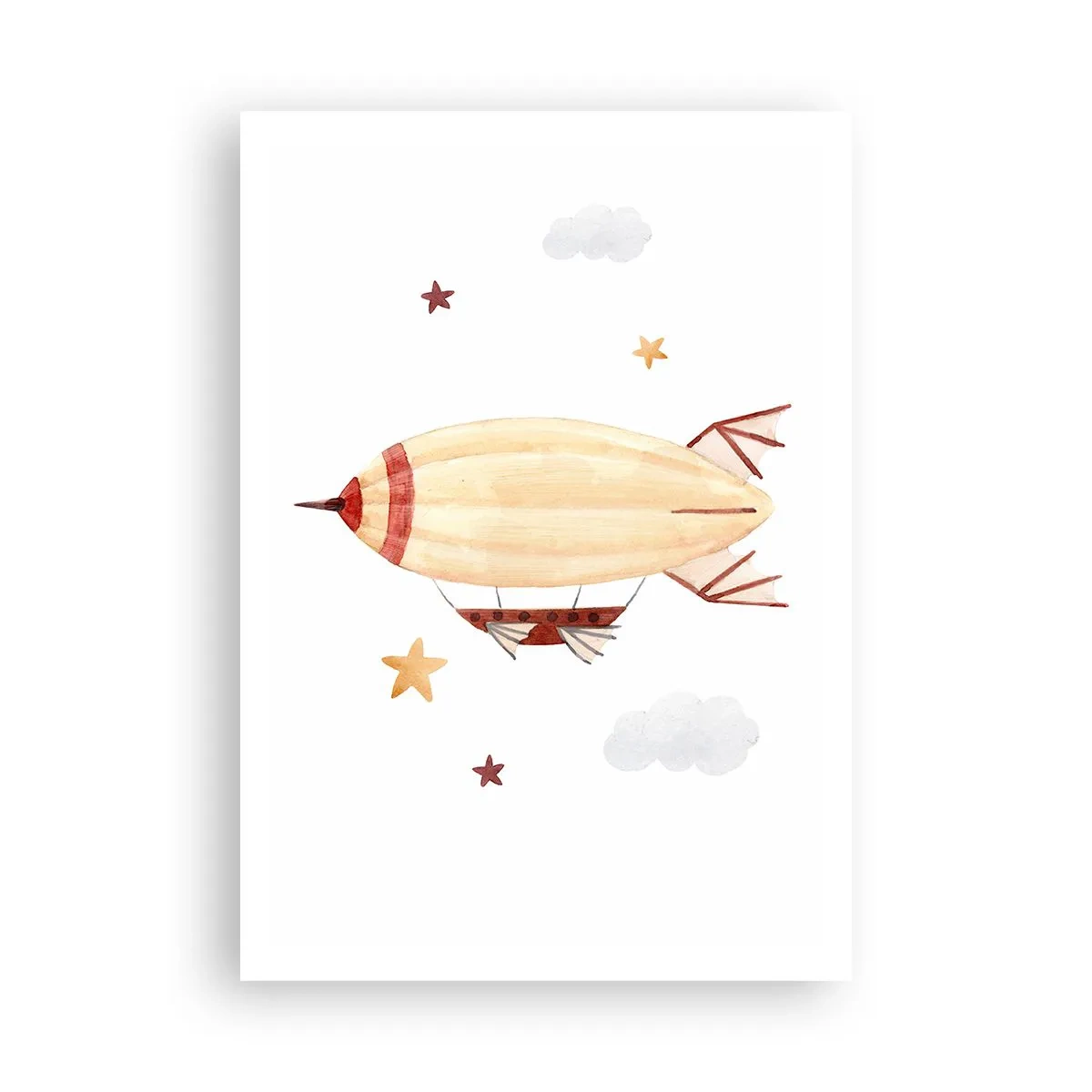 Plagát - Vzducholoď - 70x100 cm