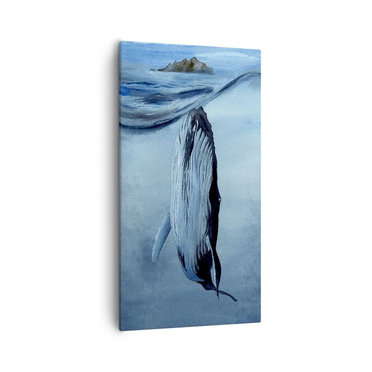 Obraz na plátne - Dva svety severu - 55x100 cm