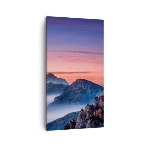 Obraz na plátne - Nad údoliami - 45x80 cm