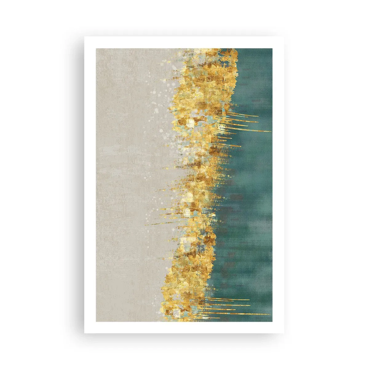 Plagát - Zlatá hranica - 61x91 cm