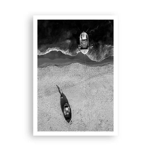 Plagát - Ešte na brehu… - 70x100 cm