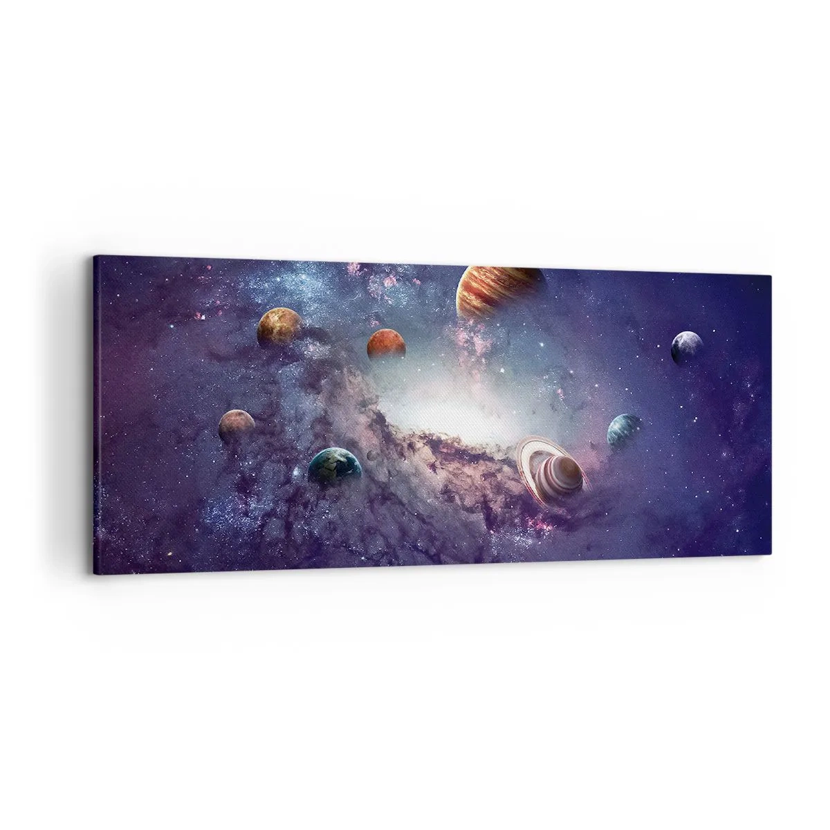 Obraz na plátne - Slnko a tanec - 120x50 cm