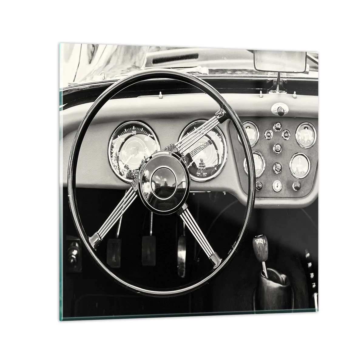 Obraz na skle - Sen zberateľov - 40x40 cm