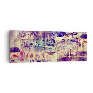 Obraz na plátne - A toto zostane - 140x50 cm