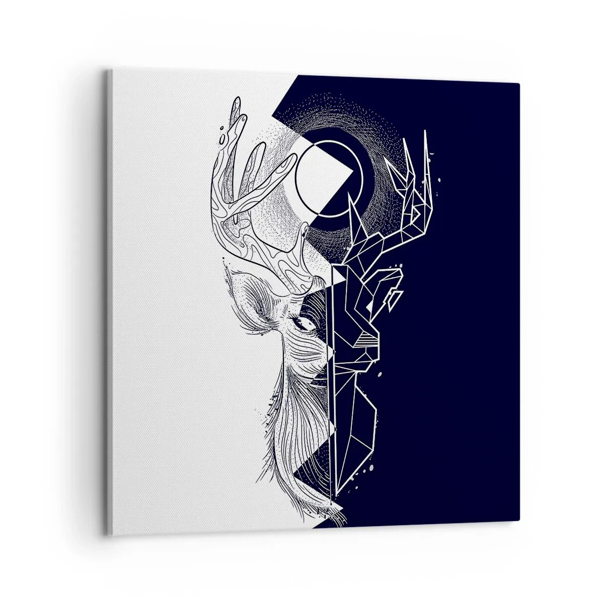 Obraz na plátne - Boj a jednota opakov - 60x60 cm