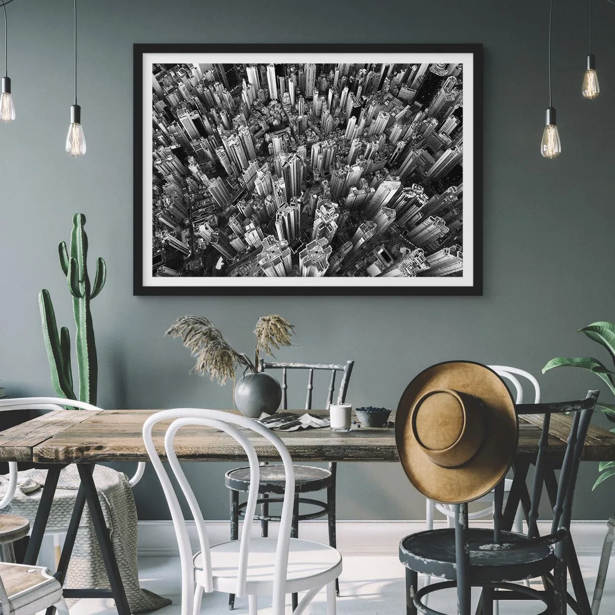 Plagát v čiernom ráme - Stále vyššie a vyššie - 91x61 cm