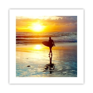 Plagát - Návrat bojovníka - 40x40 cm