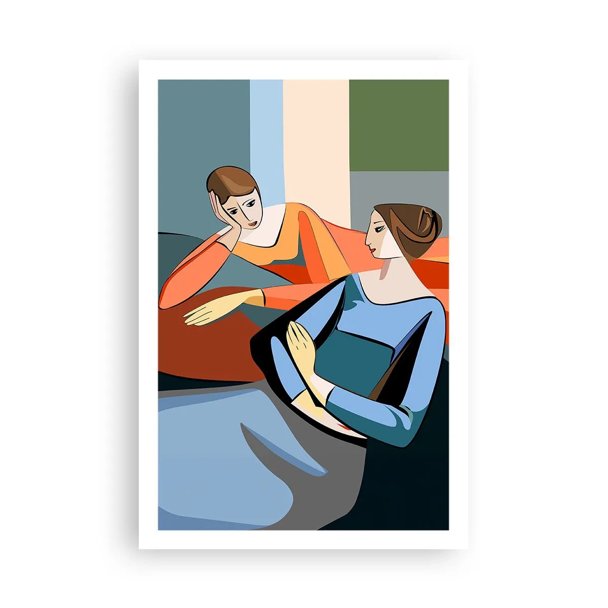 Plagát - Dôverná chvíľa - 61x91 cm