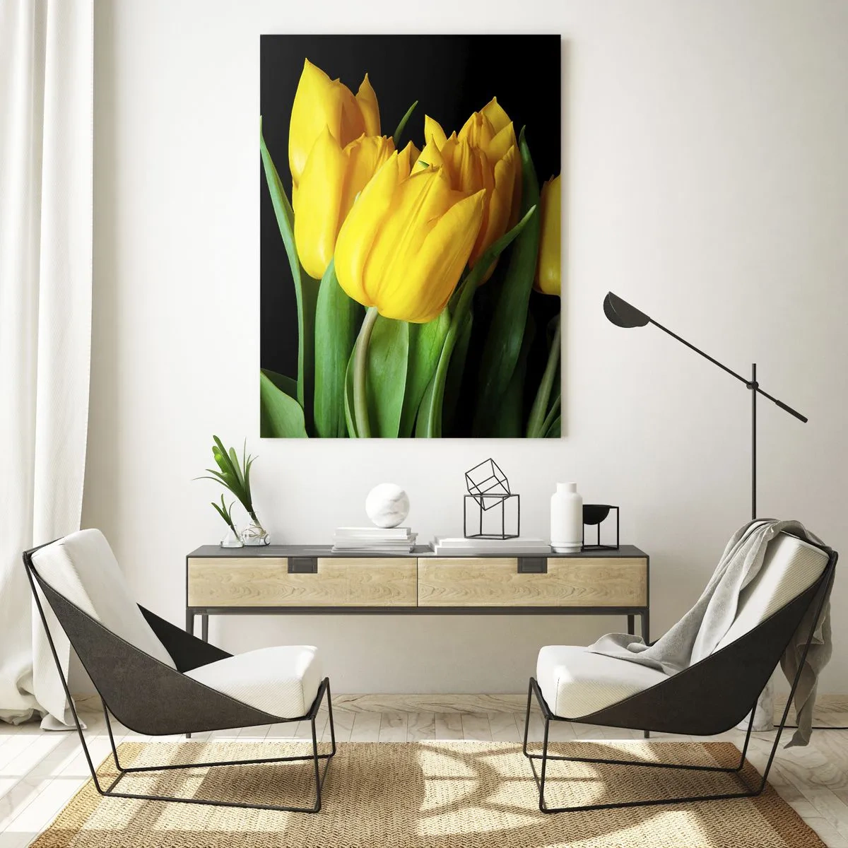 Obraz na skle - Vznikli z čistého slnka - 50x70 cm