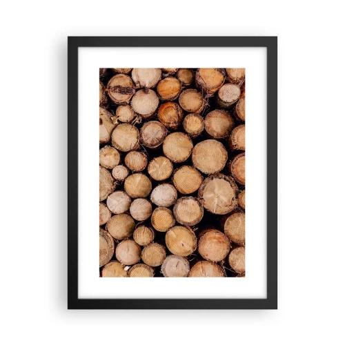 Plagát v čiernom ráme - Nový začiatok - 30x40 cm