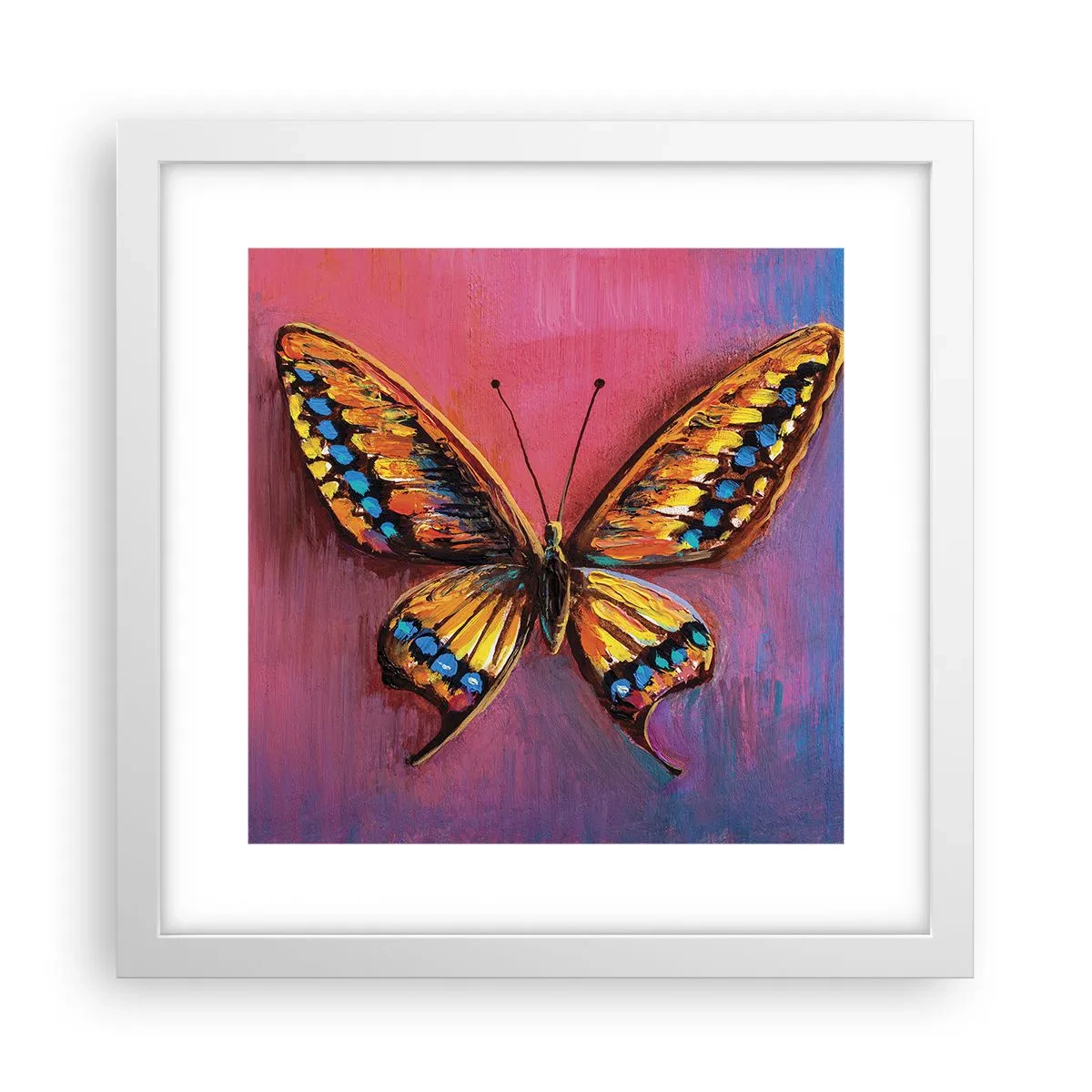 Plagát v bielom ráme - Klenot prírody - 30x30 cm