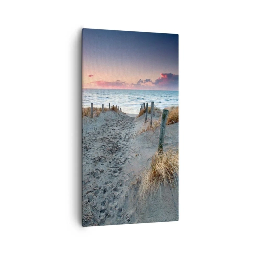 Obraz na plátne - Šiel by som s tebou na kraj světa… - 55x100 cm