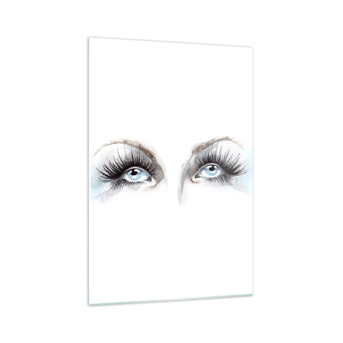 Obraz na skle - Oči anjela? - 70x100 cm