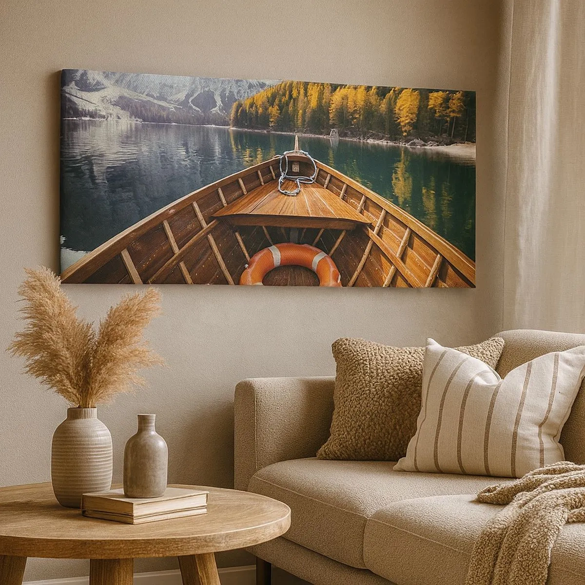 Obraz na plátne - Horská túra - 100x40 cm