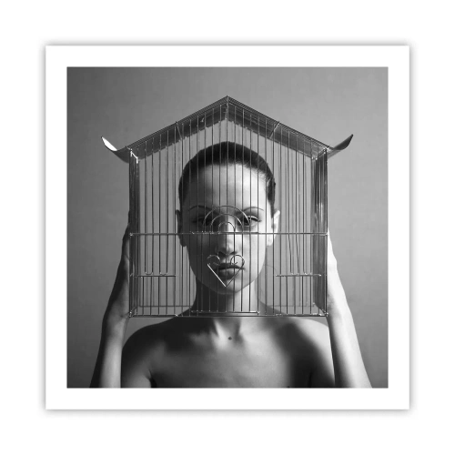 Plagát - Tak trochu surrealistický portrét - 60x60 cm