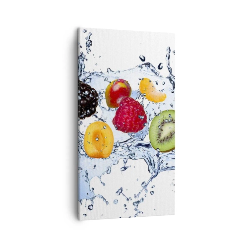 Obraz na plátne - Bavte sa s nami - 45x80 cm