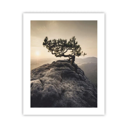 Plagát - Život vždy víťazí - 40x50 cm