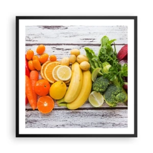 Plagát v čiernom ráme - To nestačí? - 60x60 cm