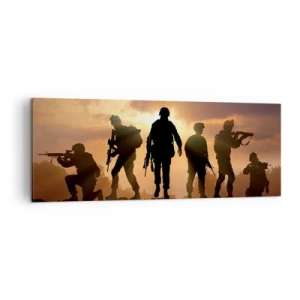 Obraz na plátne - Brothers in arms - 140x50 cm