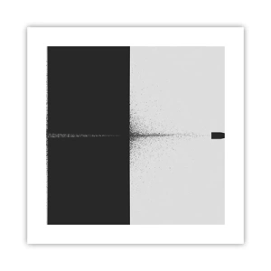 Plagát - Priamo k cieľu - 40x40 cm