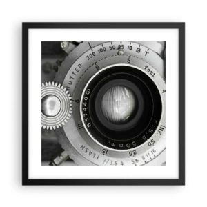 Plagát v čiernom ráme - Príbeh o Hollywoode - 40x40 cm