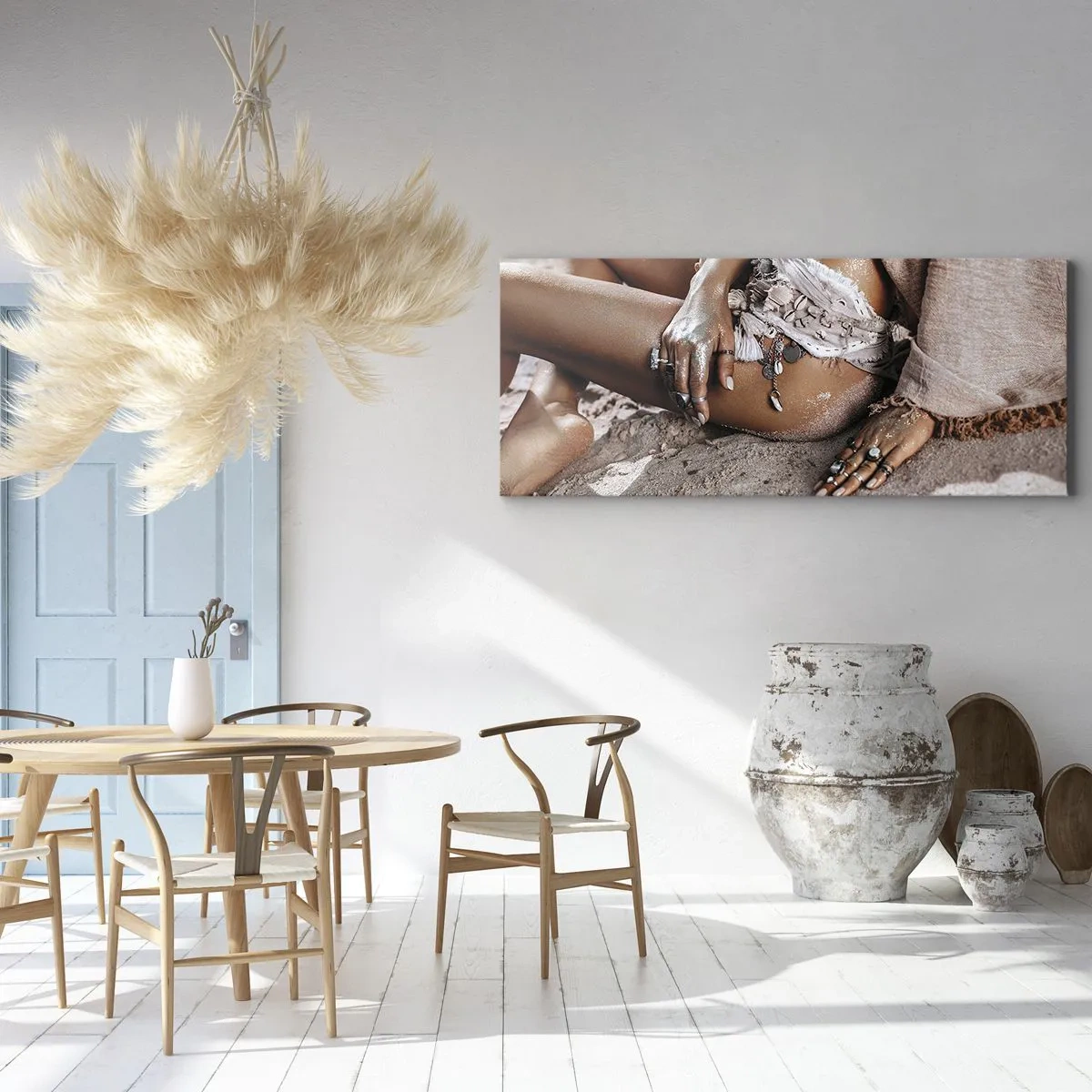 Obraz na plátne - Vyplavená na breh? - 120x50 cm