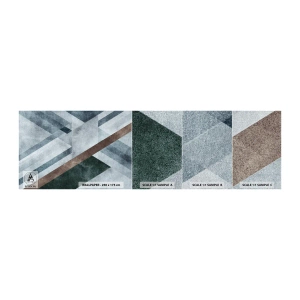 Vzorka fototapety Premium Canvas - Sofistikovaná elegancia geometrie - Čiary, Geometria, Abstrakcia - 100x30 cm