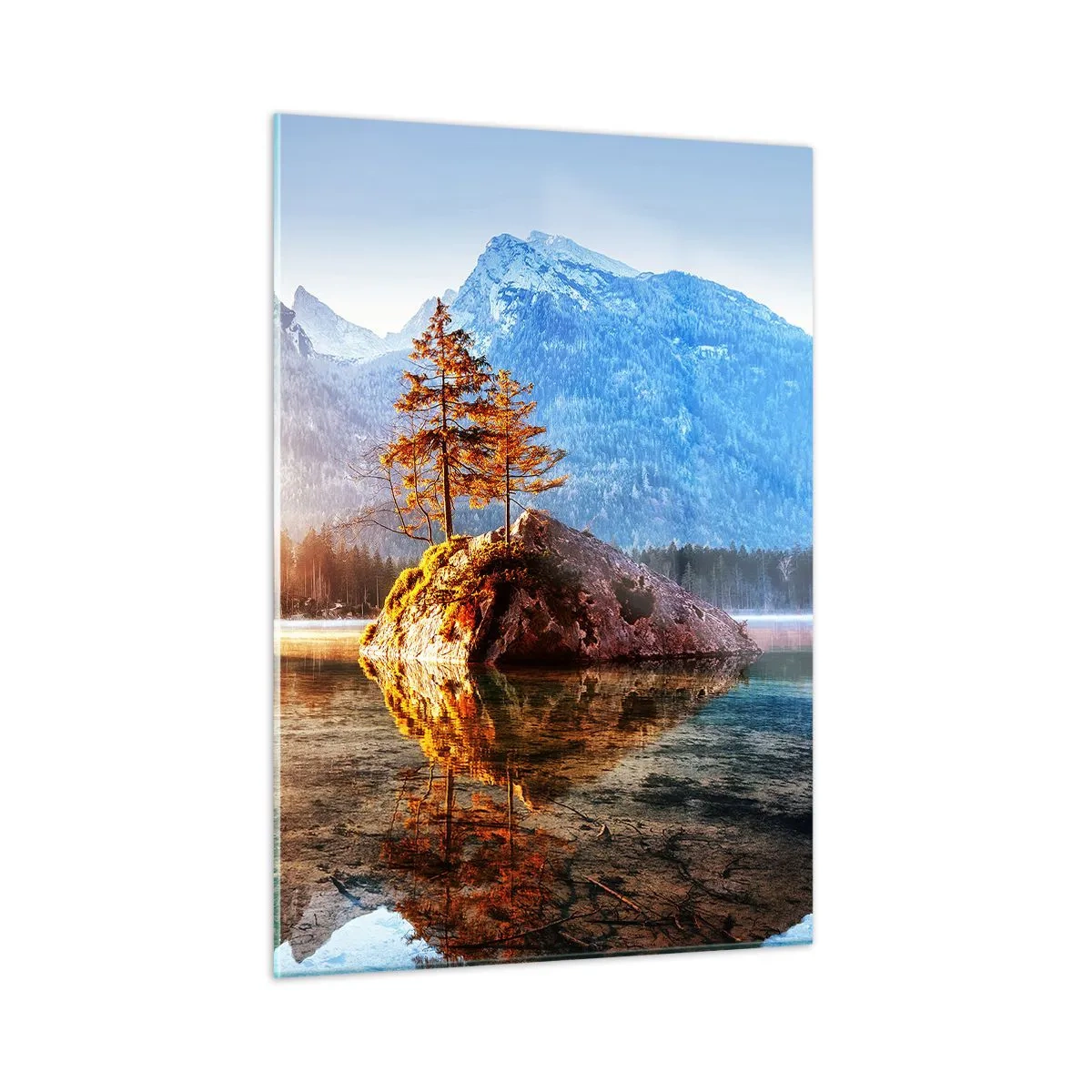 Obraz na skle - Príroda v novom svetle - 50x70 cm