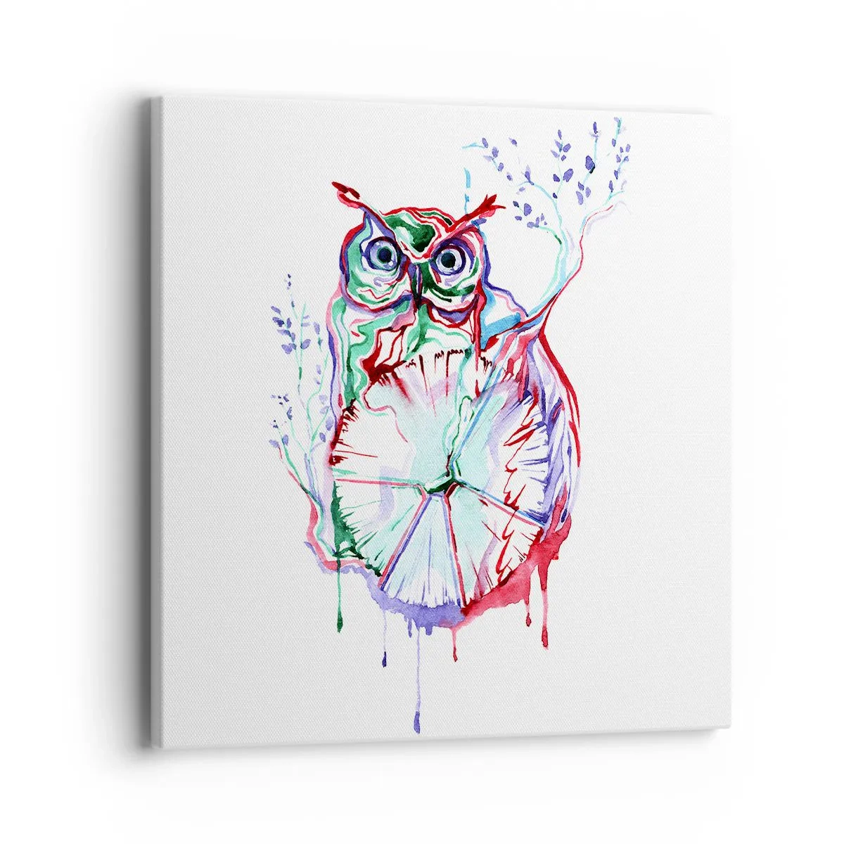 Obraz na plátne - Múdra od prírody - 40x40 cm